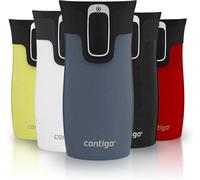 Contigo West Loop Mini Autoseal Travel Mug | Stainless Steel Thermal Mug | Vacuum Flask | Leakproof Tumbler | Coffee to go Mug with BPA Free Easy-Clean Lid | Lakeside | 300 ml