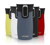 Contigo West Loop Mini Autoseal Travel Mug | Stainless Steel Thermal Mug | Vacuum Flask | Leakproof Tumbler | Coffee to go Mug with BPA Free Easy-Clean Lid | Lakeside | 300 ml