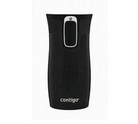 Contigo West Loop Mini Autoseal Travel Mug | Stainless Steel Thermal Mug | Vacuum Flask | Leakproof Tumbler | Coffee to go Mug with BPA Free Easy-Clean Lid | Licorice | 300 ml