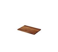 Continenta Acacia Wood Plain Board, Dark Brown, One Size