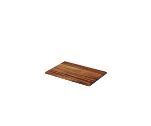 Continenta Acacia Wood Plain Board, Dark Brown, One Size