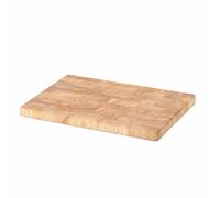 Continenta cutting board, face wood, kitchen board, rubber wood 30 x 21.5 x 2 cm