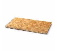 Continenta cutting board, face wood, kitchen board, rubber wood 54 x 29 x 2.7 cm