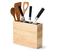 Continenta Knife Holder Box with Utensil Compartment 21x9 cm