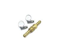 continental/1stserie Inline Quick Release Fitting Coupling for 8mm propane/butane gas + 2 Clips