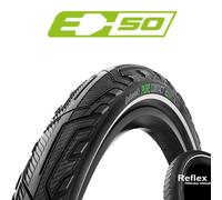 Continental 55-622 Pure Contact, E-50 Folding Tyre Vectran, PolyX, Black Reflex