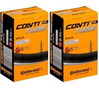 Continental Air Tube - Bicycle MTB 29 inch Bicycle Tube, Black, 47 / 62-622