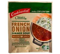 Continental Classics French Onion Simmer Soup, Powder Form, Makes 1 Litre, Serves 4, 40g