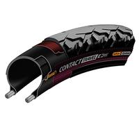Continental Contact Travel Bike Tire - Replacement Endurance, Kevlar Puncture Protection, DuraSkin Sidewall Wire Bead Bike Tire (26", 28")