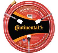 Continental ContiTech Red Hot Water Heavy Duty Garden Hose, 5/8" ID x 50 Feet Length