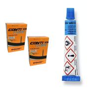 Continental Cross 28 700 x 3247c Bike Inner Tubes Presta 60mm Long Valve P