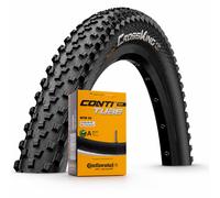 Continental Cross King 26´´ X 2.20 Rigid Mtb Tyre Black 26´´ x 2.20 26´´ x 2.20 Black
