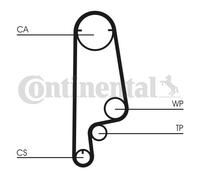 CONTITECH CT799 Timing Belt