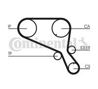 CONTITECH CT953 Timing Belt