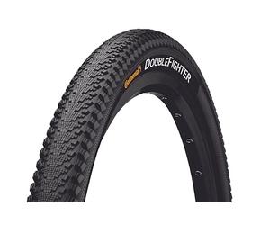 Continental Cubierta MTB 27.5" x2.00 Double Fighter III Aro Rígido, Black, clincher