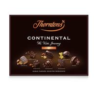 Thorntons Continental Dark Chocolate Gift Box, Chocolate Hamper, Christmas Chocolate, Inspired by European Flavours, Assorted Dark Chocolates, 264g