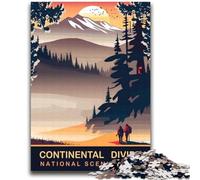 Continental Divide 1000 Piece Jigsaw Puzzles for Teenagers Gifts,Decompressing Intellectual Educational Toy Great Gifts And Toys (38x52cm)