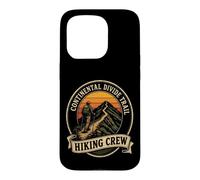 Continental Divide Trail Hiking Crew Hiker Squad Gift Retro Case for iPhone 15 Pro