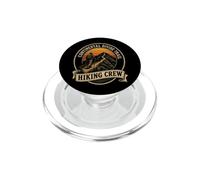 Continental Divide Trail Hiking Crew Hiker Squad Gift Retro PopSockets PopGrip for MagSafe
