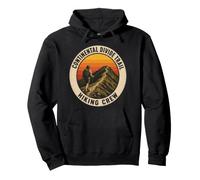 Continental Divide Trail Hiking Crew Hiker Squad Gift Retro Pullover Hoodie