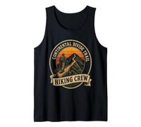 Continental Divide Trail Hiking Crew Hiker Squad Gift Retro Tank Top