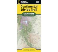 Continental Divide Trail Overview & Planning Map (National Geographic Trails Illustrated Map, 5201)