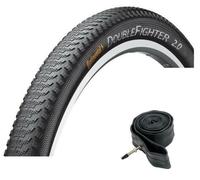 Continental DOUBLE FIGHTER III 29 x 2.0 MTB Slick Mountain Bike Road TYREs TUBEs
