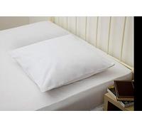 Continental European Pillow Case in White Polycotton 65cm x 65cm