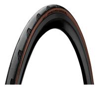 Continental Grand Prix 5000s Tubeless Road Tyre 700 x 28 Black Side Brown 315g 330tpi TS (28-622)