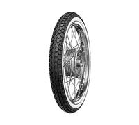 Continental Kks 10 Whitewall Reinforced 41b Tt Custom Tire Black 2.25 / R19