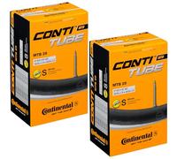 Continental Mountain/Cross Inner Tubes Pair 29" x 1.75-2.5"/ 700c Presta 60mm