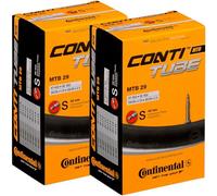 Continental MTB Bike Tubes - 2 Pack Factory Packaging