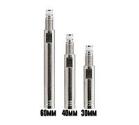 Continental Unisex's Extension for Presta Valve Aluminium 30 Mm, 2pcs BICI, Black, One Size,CTA118