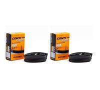 Continental R28 Training Presta Inner Tube Black 700C x 2532 CValve42mm Pack of 2