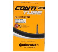 Continental Race 28 700 x 20-25c Bike Inner Tubes - Presta 42mm Valve (Pack of 5), Black
