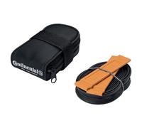 Continental Road Saddle Bag W/Race Presta 60MM Valve Tube/2 Levers - 700 X 20-25