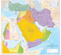 Continental Series: Middle East - Wall Map-Paper