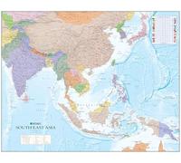 Continental Series: South East Asia - Wall Map