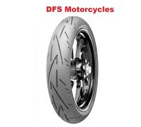 120/70 ZR17 TL (58W) M/C, Front wheel