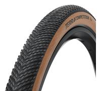 Continental Terra Competition Trail Grip Folding Gravel Tyre - 700c - Black / Tan / 700c / 40mm / Folding
