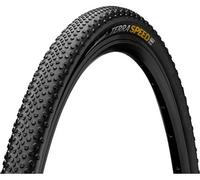 Continental Terra Speed Protection BlackChili 700c Folding Hybrid Tyre Black/Black