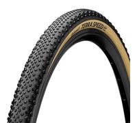 Continental Terra Speed Protection TR Folding Gravel Tyre - 27.5" - Black / Cream / 27.5" / 1.35" / Folding / Tubeless