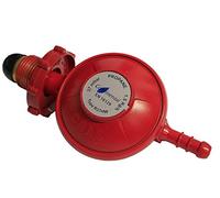 Continental Tire Red 37 mbar Propane Gas Regulator 8 mm Gas nozzle with Hand Wheel HW