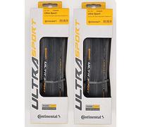 Continental Ultra Sport III 700x23 Black/Black Folding PureGrip - Pair (2 Tires)