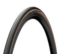 Continental Ultra Sport III Tan Folding Bead Road Tyre - 700c - Black / Tan / 700c / 28mm / Folding