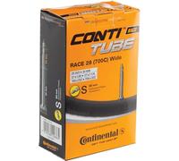 Continental - Race Tube Wide 28' RE (25-622 - 32-630) - Inner tube size 28'' (700 x 25C-32C) - 25-622 - 32-630, black