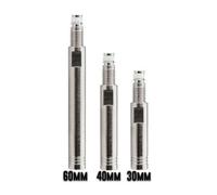 Continental Unisex's Extension for Presta Valve Aluminium 30 Mm, 2pcs BICI, Black, One Size,CTA118