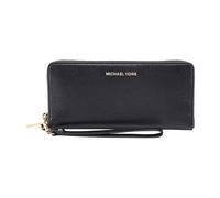 Continental Zip Leather Wristlet - female - Michael Kors - Wallets & Cardholders - Black - ONE SIZE - Accessories ONE SIZE