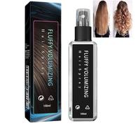 Continentau JY07 Natural Plant Protein Hair Thickening Spray, Fluffy Volumizing Hairspray for Women & Men, Instant Non-Sticky Hold for Fine Thin Hair, Moisturizing Curl Styler (1PCS)