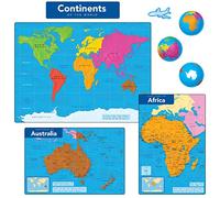 Continents of the World Learning Set by TREND, 18 pcs.
